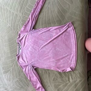 Pink Long Sleeve Shirt